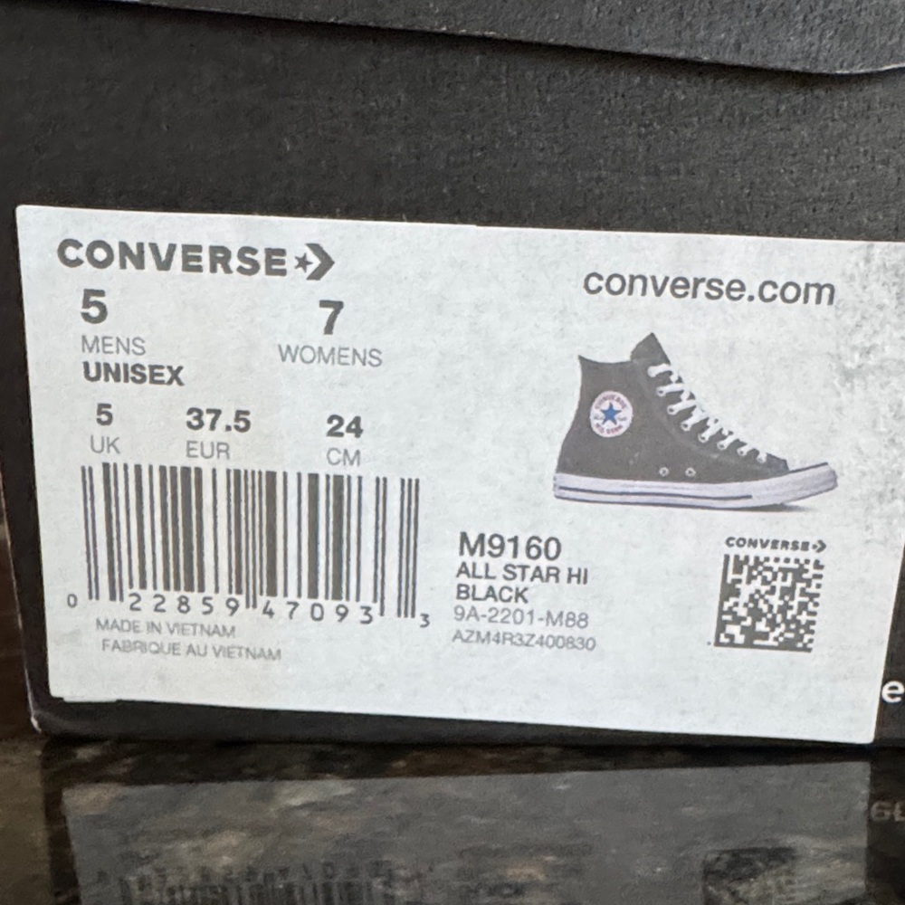 Converse All Star Hi Black High-Tops